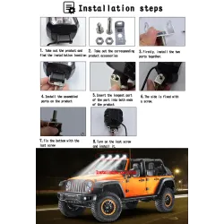 20W - 12V - 6000K - DRL - LED light bar with HELO - reflector - for motorcycle - SUV - truck - ATV - tractorLED light bar