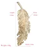Vintage Blatt - Gold & Silber Haarnadel - Haarklammer