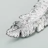 Vintage Blatt - Gold & Silber Haarnadel - Haarklammer