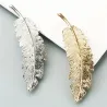 Vintage Blatt - Gold & Silber Haarnadel - Haarklammer