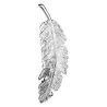 Vintage Blatt - Gold & Silber Haarnadel - Haarklammer