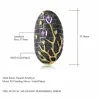 Vintage lila Zirkon - Goldbaum - Ring