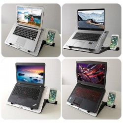 12-17 Zoll Kühlventilator für MacBook & Laptop - Stand - verstellbarer Halter
