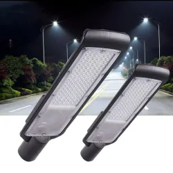 30W - 50W - AC85-265V - LED Straßenleuchte - Lampe - IP65 wasserdicht