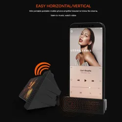 Mini Telefonhalter mit Soundverstärker