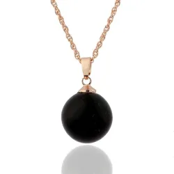 Perlen Halsketten - 585 Rose Gold