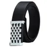 Metal Square Belt - LeatherBelts
