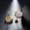 Round Earring - Gold/SilverEarrings