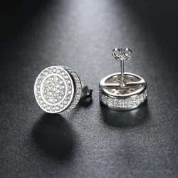 Round Earring - Gold/SilverEarrings
