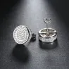 Rundohrring - Gold/Silber