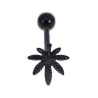Tongue Piercing - Weed DesignPiercings