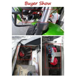 Car motorcycle electric horn - 2pcs - redExterior accessories
