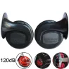 Auto Motorrad Elektrohorn - 2pcs - rot