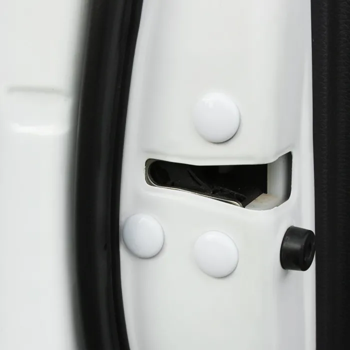 Car door lock screw protection - black - whiteExterior accessories