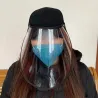 Anti Grippe Schutzkappe - Baseballkappe - schwarz