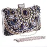 Diamant Kristall Geldbörse - mit Kette - Damen - Abendtaschen