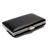 Crystal rhinestone purse - rectangle - black - ladiesBags