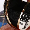 Luxus Abendtasche - Vintage - Diamant - Goldkette