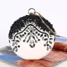 Luxus Abendtasche - Vintage - Diamant - Goldkette