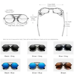 Steampunk sunglasses - retro - glasses - unisex - vintage eye-wearSunglasses