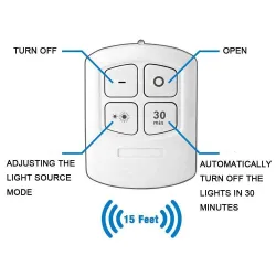 3W LED Licht - Schrank - kabellos - für Schlafsaal
