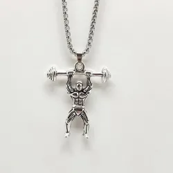 Weightlifting muscle - chain - necklaceNecklaces