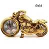 Vintage motorcycle with clockClocks