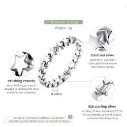 925 Sterling Silber - eleganter Ring