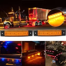 Auto Außenleuchten - LED - 6SMD - 12V/24V