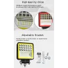 LED-Bar - Spot-Lichtlampe für Offroad-Autos - Traktoren - SUV - LKW - 72W - 126W / 12V - 24V