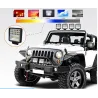 LED-Bar - Spot-Lichtlampe für Offroad-Autos - Traktoren - SUV - LKW - 72W - 126W / 12V - 24V