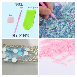 Steinpflaster 5D - DIY Malerei - Diamantstickerei - Hausdekoration