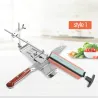 Professional kitchen knife sharpener - fixed angle tool - with 4 whetstoneKnife sharpeners