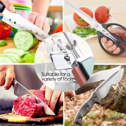 2019 New Iron Steel Kitchen Sharpener Professional Kitchen Knife Sharpener Sharpening Tools Fix-angl