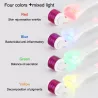 Elektrische Mikronadel mit LED - Titan Derma Rolle - Anti-Falten - Verjüngung Gesicht / Körper Massager