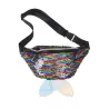Fish scale fanny pack - waist bag - shiny - 4 coloursBags