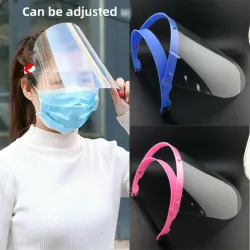 Schutzschildmaske - verstellbar - transparent - Visier