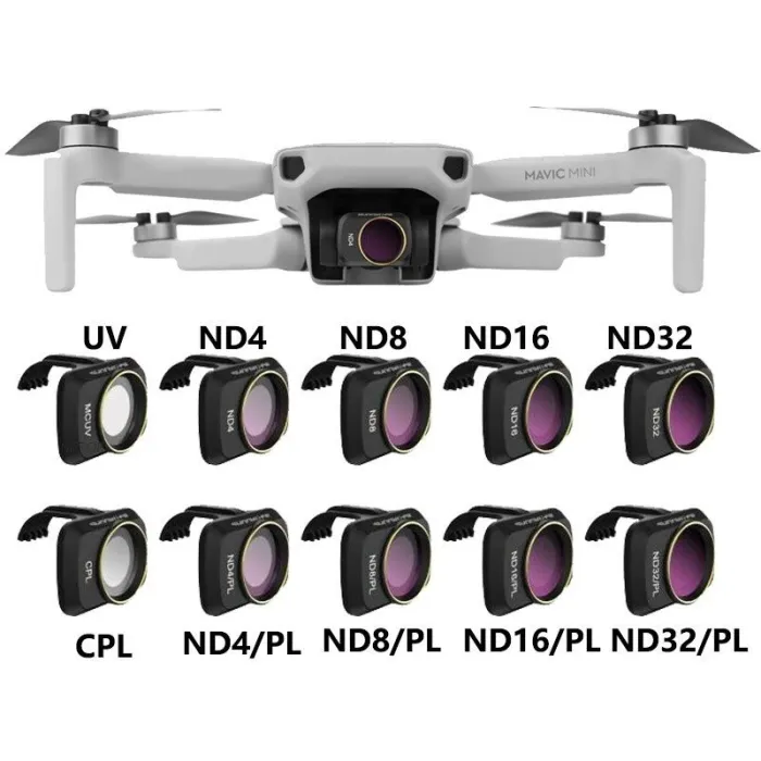Camera lens filter - MCUV - ND4 - ND8 - ND16 - ND32 - mini droneAccessories