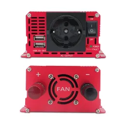 LCD-Anzeige - Solaradapter - dual USB - 1500W - 2000W