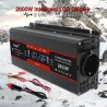 Inverter dc to ac - LCD-Anzeigeleistung - EU/ Universalausgang - Zigarette