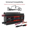 Inverter dc to ac - LCD-Anzeigeleistung - EU/ Universalausgang - Zigarette