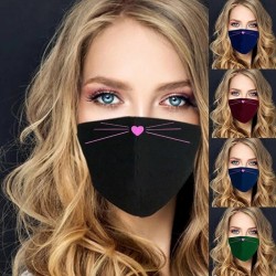 Protective face / mouth mask - washable - cartoon print