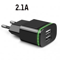 Universal USB charger - 2 port / 4 port - LED light - multi port