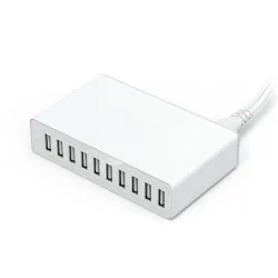 50W - 10 USB-Anschluss - Smart-charger - Schnellladegerät