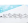 Elegantes Armband mit Würfeln - silber 925