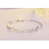 Elegantes Armband mit Würfeln - silber 925