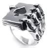 Klauenhalter Pokerkarten - Ring - Metall