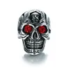 Gothic Totenkopfring - Edelstahl