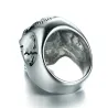 Gothic Totenkopfring - Edelstahl