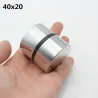 N52 - N35 - Neodymmagnet - rund - 40 x 20mm - 2 Stück
